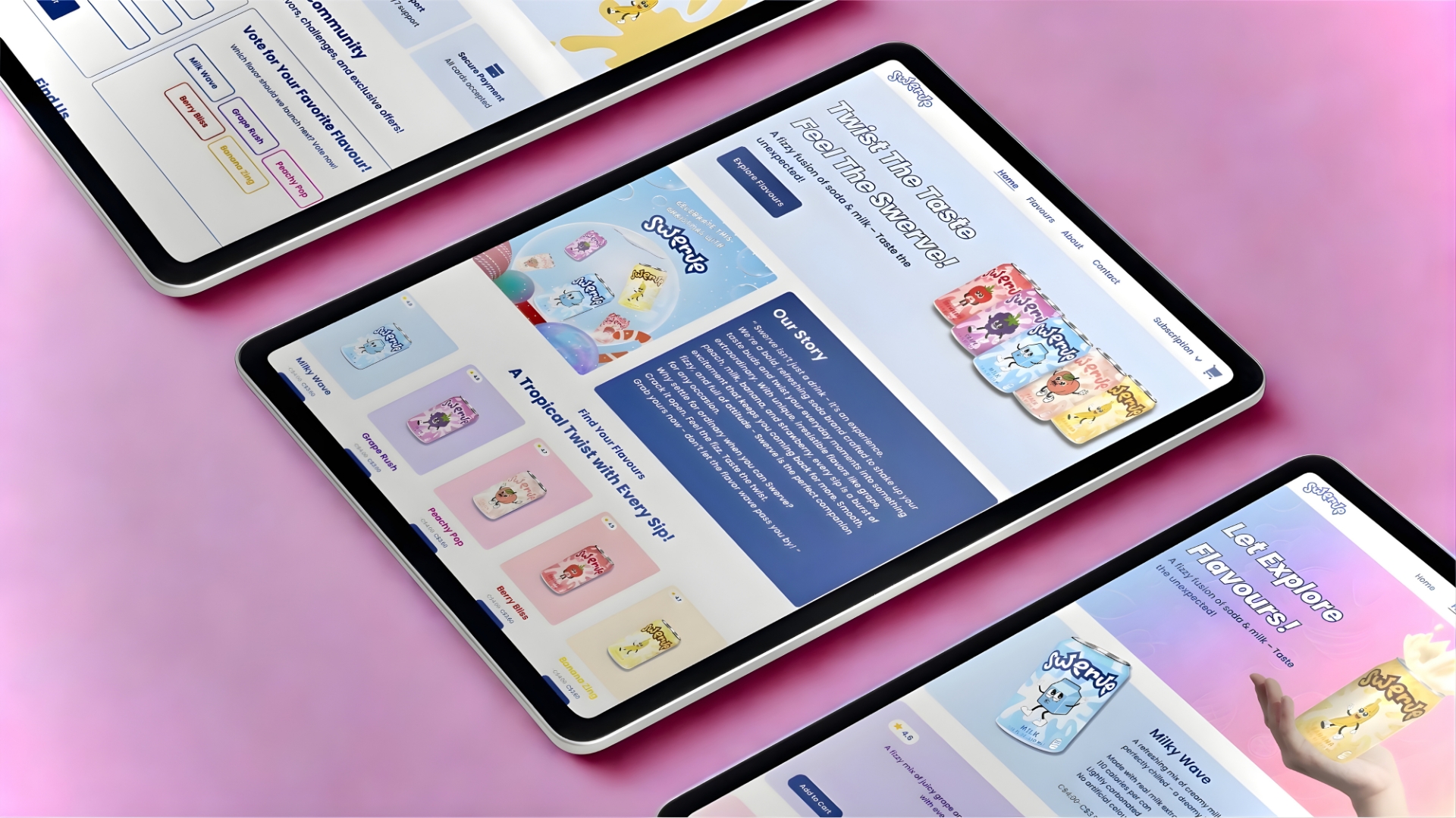 SWERVE DRINKS Hero Image